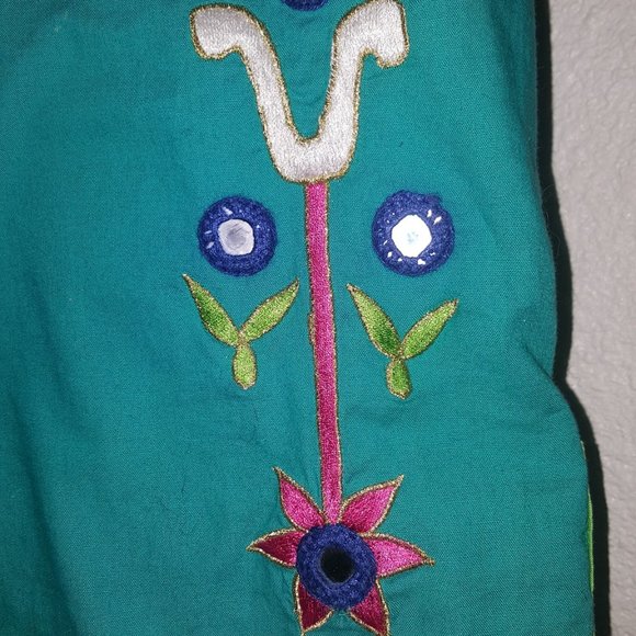 VTG Ramona Rull Mirrored Embroidered Tunic & Pants - Picture 6 of 15